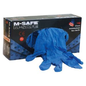 GANTS NITRILE M-SAFE POUDRE S ? 2XL