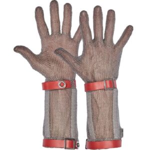 GANTS COTE MAILLE AVEC MANCHETTE T7 ? 11