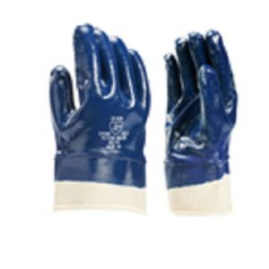 GANTS NBR BLEU TOUT ENDUIT MANCH TOILE