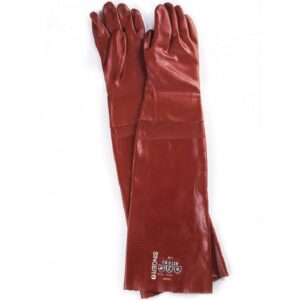 GANTS PVC ROUGE 72CM