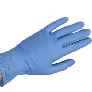 GANTS NITRILE BLEU ALIMENT. T S Ո XL