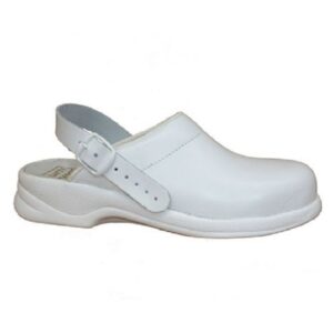 SABOTS MISAFT CUIR PU BLANC P35 Ո 46