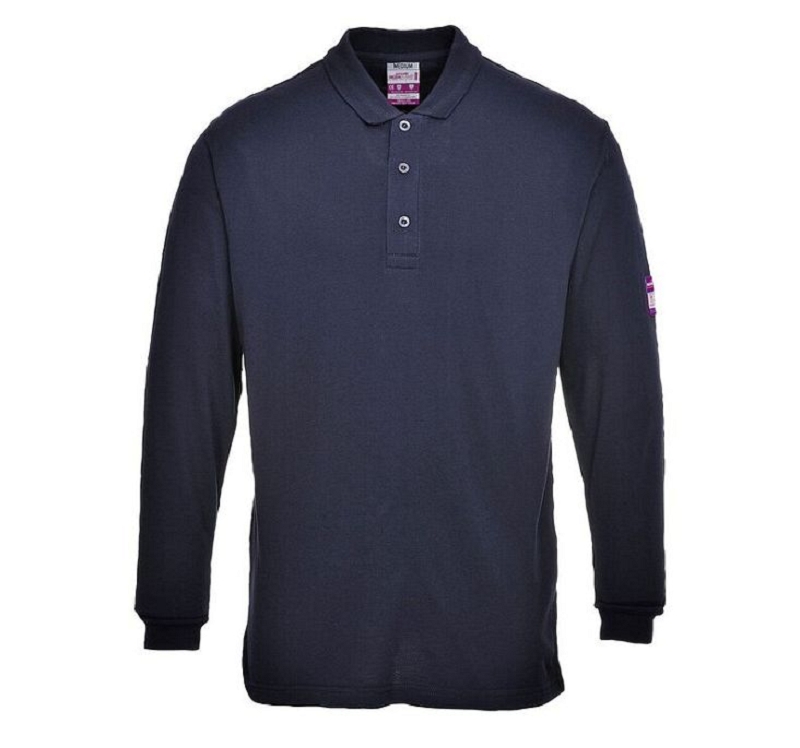 POLO MANCHES LONGUES ANTISTATIQUE FR10