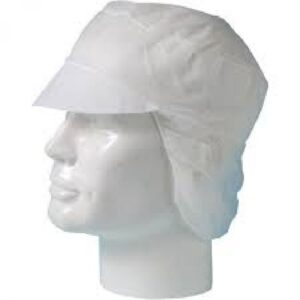 CASQUETTE BLANCHE A RESILLE SACHET100PC