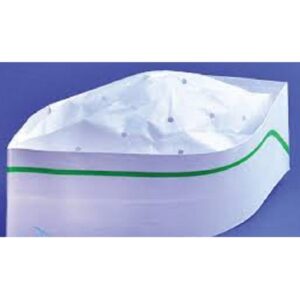 CALOT PAPIER AVEC LISERE VERT cart 1000 pc